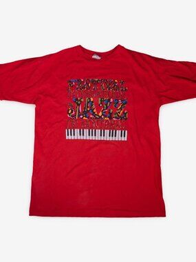 Vintage 90s Single Stitch Made in Canada Montreal Jazz Festival T-Shirt